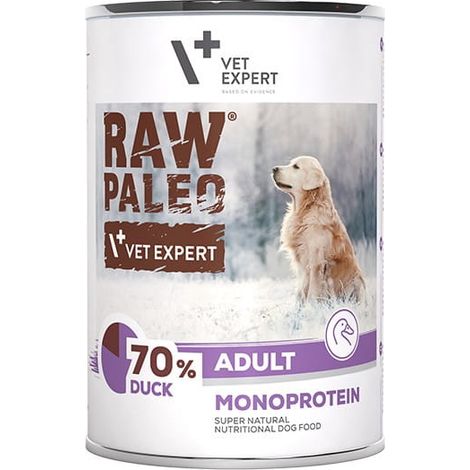 VetExpert Rohe Paleo Ente Adult Dose 12x400g