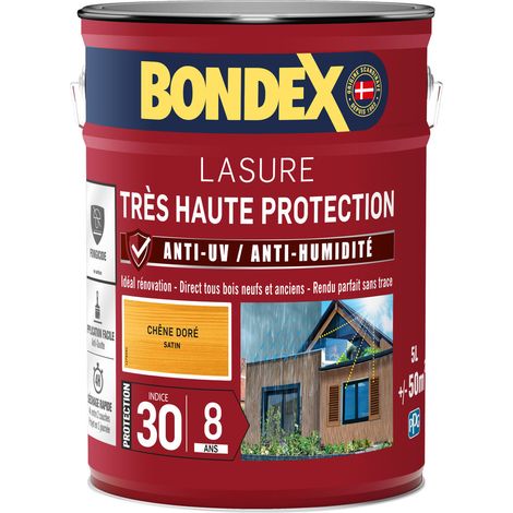 Bondex Lasur para madera exterior roble dorado satinado 5,63L