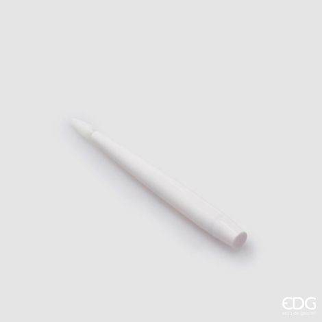 EDG Enzo De Gasperi Candela Led da Appendere Natale H 15,5 Cm D 1,5 Cm Cf 10 Pz White (1/2)