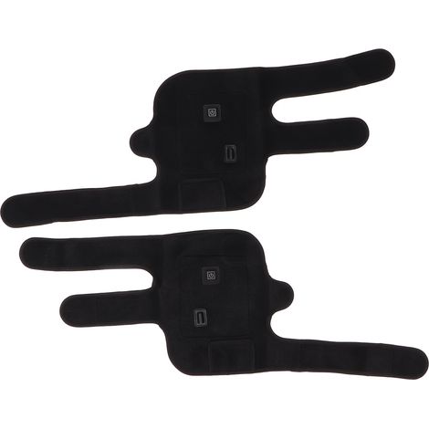 Genouillère chauffante à 3 niveaux de température favorisant la circulation sanguine. Coussinet chauffant pour genouillère avec poche. Prise US 220 V. (1/5)