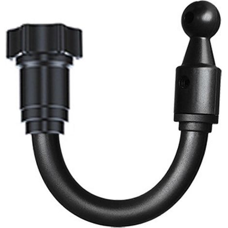 Adaptateur de montage multifonctionnel, rotule de 17 mm, bras d'extension en aluminium et plastique, 4 longueurs réglables, convient aux tableaux de bord, 22 cm x 22 cm. (1/4)