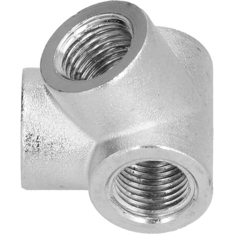 2 Pièces Vannes de Support 4 Voies Silencieuses Pratiques Robustes Raccord Pompe Compresseur Air (1/5)