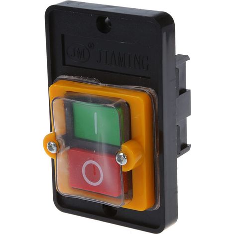 Interrupteur à bouton-poussoir étanche marche/arrêt 220/380 V CA -5 (1/4)