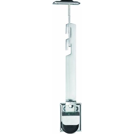 Abus Gs60 Spranga per Griglie, Set di 2, Blocco Antieffrazione per Grate Da Cantina con Tirante e Grandi Piastre di Tenuta, Livello di Sicurezza: 8, 04631 (1/4)