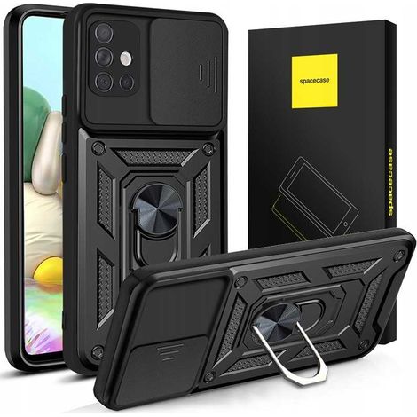 Étui Spacecase Camring Galaxy A71 noir (1/5)