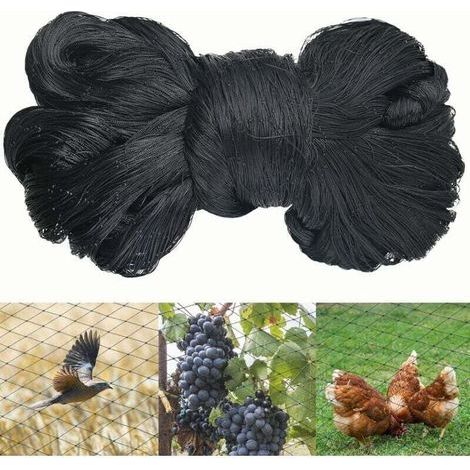 Filet anti-oiseaux 15m x 15m – Maille 5cm – Protection pour potager et arbres fruitiers – Résistant aux UV et durable (1/4)