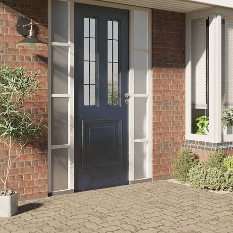 Maison Exclusive - Lámina de ventana esmerilada PVC gris 60x500 c (1/5)