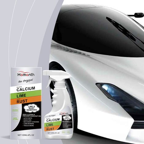 Rust Removal Spray for Car Wheels, Metal Surface Cleaning, Citric Acid Rust Removal, Suitable for Household and Industrial Use -- 120ML -- BIEMMEDUE (1/5)