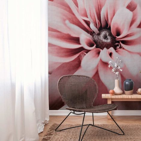 A.S. Creation Fototapete Livingwalls The Wall 382701 Ein Motiv pro Rolle 3.71 x 2.80 m Blumenoptik Pink (1/4)