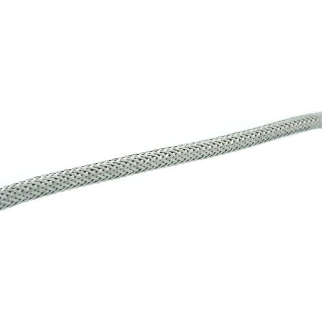 Cable Eléctrico Malla Metálica 3x0.75mm Plata Venta por Metro