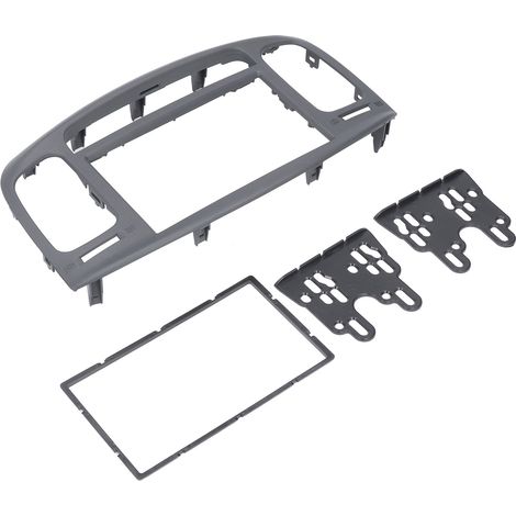 Autoradio 2 DIN Panneau de Façade Cadre Tableau de Bord ABS pour Hyundai Accent 2009-2012, Remplacement DVD Stéréo (1/5)