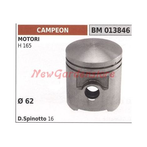 Pistone motore rasaerba tagliaerba Ø 62mm CAMPEON 013846