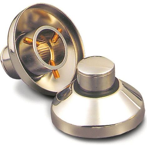 Acquastilla 104845 Cappuccio Universale in Ottone Cromato, Multicolore