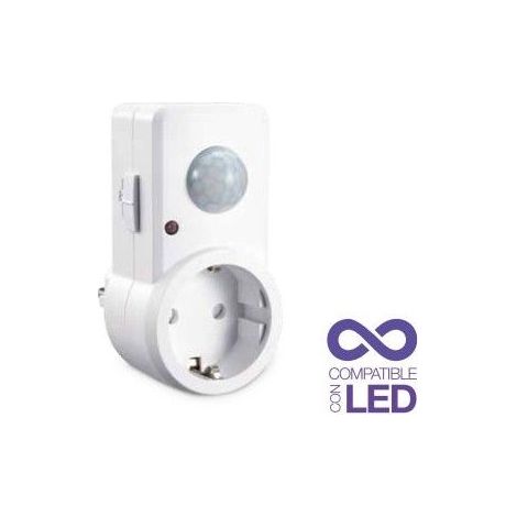 Base de enchufe con detector de movimiento 120º/360º GSC 1401599 (1/4)