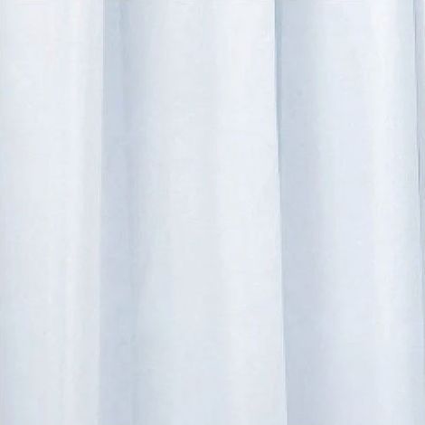 Inda Hotellerie tenda in poliestere impermeabilizzato con 8 ganci, tinta unita bianco A02591QD (1/2)