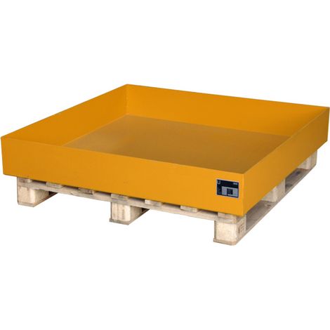 Bauer Südlohn Bac de rétention 2026, peint, orange jaune