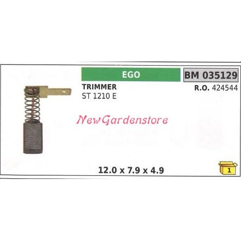 Spazzola in carbone EGO per motore trimmer ST 1210E 035129 424544