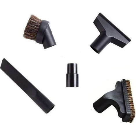 Brosse Aspirateur - 32 mm / 35 mm - Universelle Compatible Tube Aspiration - Lot de 5 Accessoires (1/5)