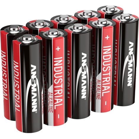 Ansmann Industrial Batteria Stilo (AA) Alcalina/manganese 1.5 V 10 pz. (1/5)