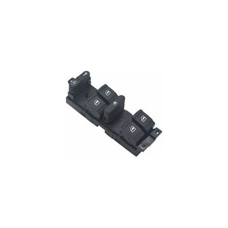 Interrupteur de commande de lève-vitre, bouton de lève-vitre électrique 1J4 959 857 D pour Golf Jetta Bora Passat B5 Seat Leon Toledo 1J4959857D (1/4)