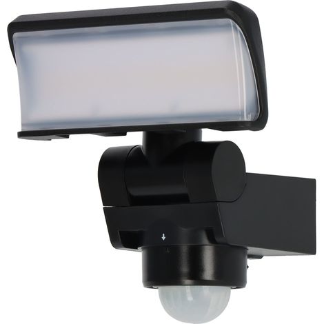 Projecteur LED mural WS 2050 SP avec détection/Applique murale extérieur 20W détecteur de mouvements (1680lm, IP44, 3000K, portée 10m, angle de détection 180°, capteur crépusculaire) (1/5)