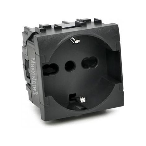 Mapam ART presa schuko unel universale 16A 250V T1 compatibile Bticino living international - 814N