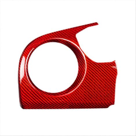 Sortie d'air latéral conducteur, cadre décoratif rouge pour tableau de bord (1/5)