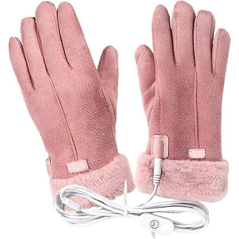 1 paire de gants chauffants USB pour femmes et hommes (1/5)