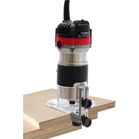 Routeur électrique 6.35mm 1/4 ", tondeuse à main, routeur à bois de bord 800W (1/5)