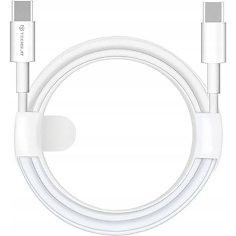 USB-C-zu-USB-C-Kabel (60 W, 480 Mbit/s, 1 m), Techsuit, Schnellladefunktion (1/5)