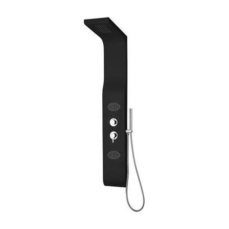 PANNEAU DE DOUCHE MULTIFONCTION MODÈLE MAUI Dimensions : Noir