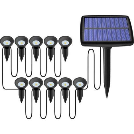 Solar Beacon - 10-Pack LED Solar Lights for Outdoor Use MUMU (1/4)