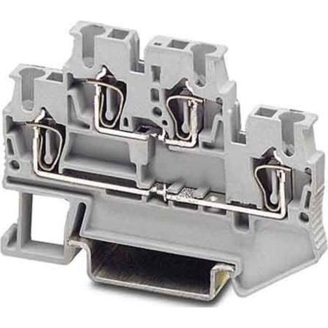 Phoenix Contact 3031270 Durchgangsreihenklemme 5.2 mm Zugfeder Grau 50 St. (1/2)