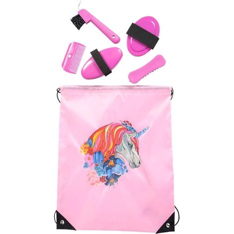 Horse Cleaning Kit Pink (1/2)