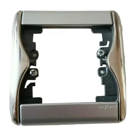 Legrand 082410 Piastra Sagane Xeliomat cromata 1P