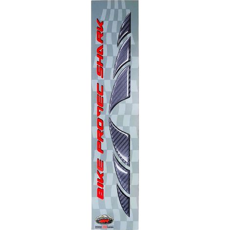 Adesivi 3D Bike Protec Shark - Colore: CARBON