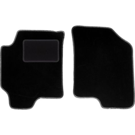 Alfombrillas delanteras para Hyundai Elantra III sedán (2000-2006), color negro. (1/5)