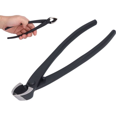 Ciseaux concaves pour bonsaï en acier composite, coupe-boules oblique pour taille de fleurs et plantes (1/5)