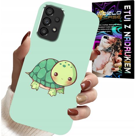 Coque pour Samsung Galaxy A33 5G - Motifs tortues mignons pour enfants + verre trempé (1/5)