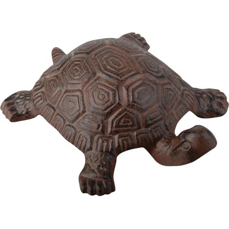 Tortue en fonte 19 cm Déco jardin (1/3)