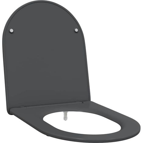 Siège de Toilette à Libération Rapide Anthracite CFW28718 (1/5)