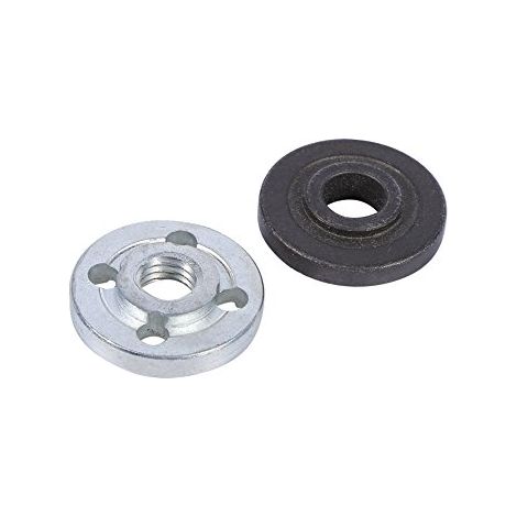 1 Paire de composant de réparation de Remplacement meuleuse d'angle électrique pièce de Montage Accessoires de Bride extérieure intérieure en métal (1/5)