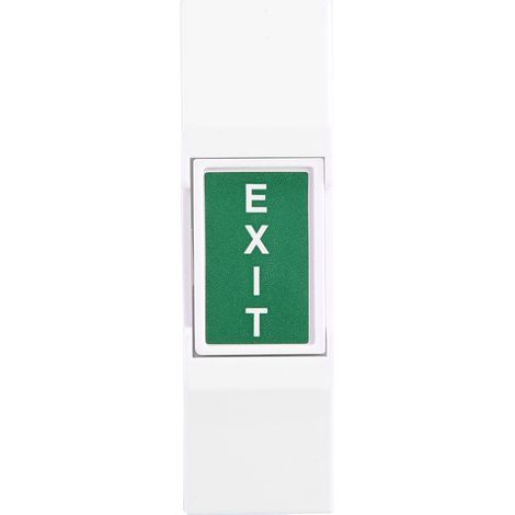 Lot de 5 mini interrupteurs de sortie de secours électriques 12 V CC/24 V CC à bouton-poussoir manuel pour porte à ouverture d'urgence