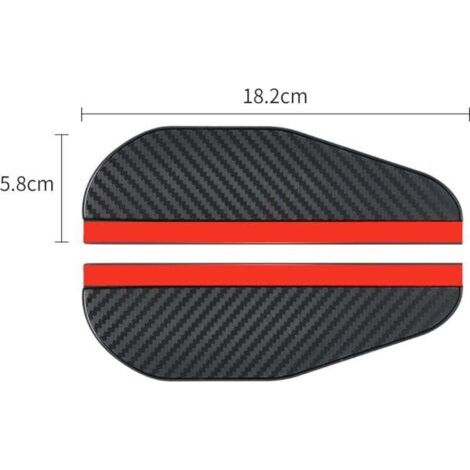 Pare-soleil latéraux et arrière pour voiture - housse de pluie imperméable en fibre de carbone, convient aux voitures, camions et SUV - universel (noir) (1/3)