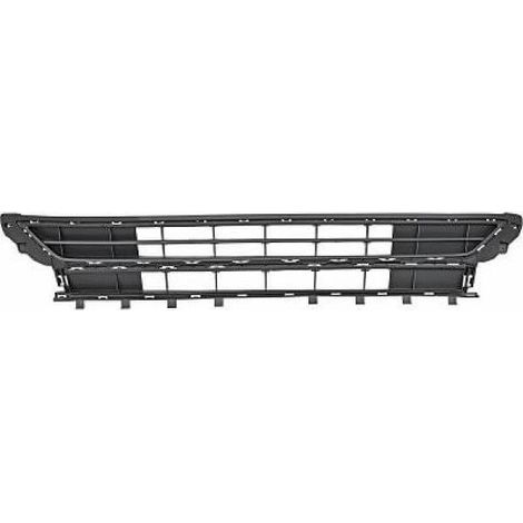 Grille de pare-choc avant centrale noire Volkswagen Polo 6 phase 1 2017-2021