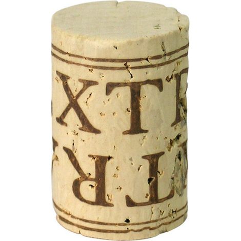 1CF TAPPO IN SUGHERO  ETICHETTA ROSSA mm. 26x40 PZ.100
