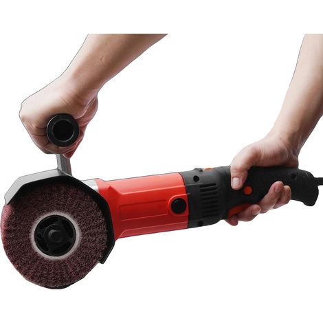 Machine à polir, 1400W, 230V, Contrôle de vitesse, Poignée ergonomique, Réduction à double vitesse (1/5)