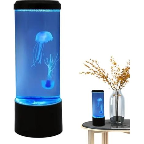 Lampe LED méduse veilleuse électrique pour aquarium Petite lumière (1/5)