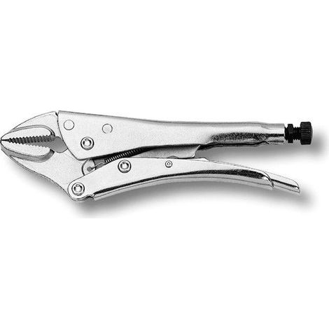 Tenaza fij grip 180mm bocas curvas con cortante bahco