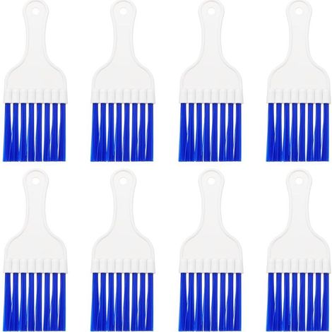 Lot de 8 peignes à ailettes pour climatiseur – outils de nettoyage et redressage des ailettes (1/4)